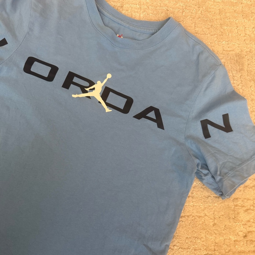 Jordan NIKE Sky Blue Tee Men XS